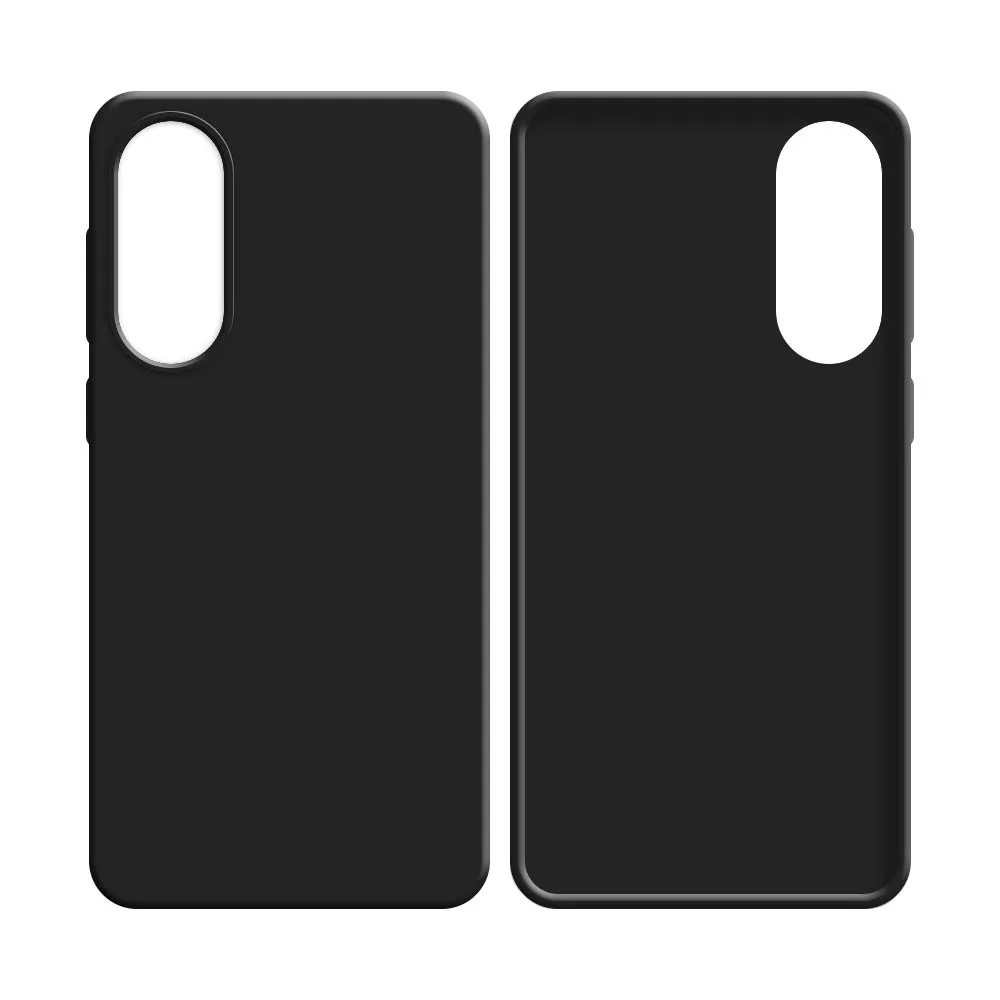 Coque Silicone Compatible pour Samsung Galaxy S25 Edge S937 (#03) Noir — vue 2