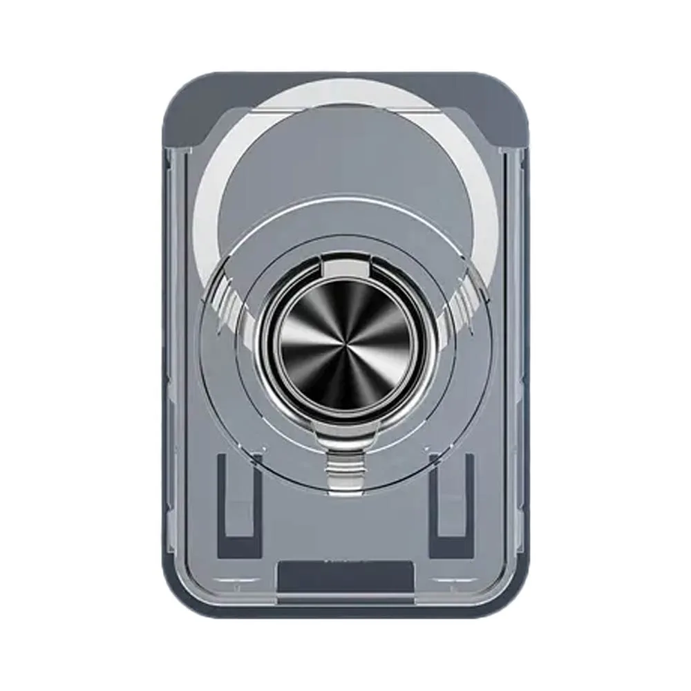 Porte-Cartes MagSafe avec Support Anneau Transparent