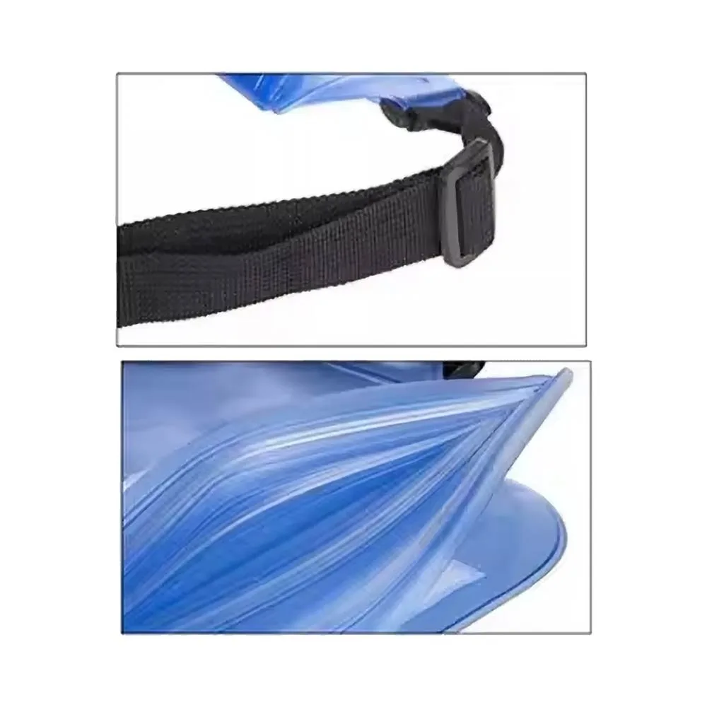 Pochette Ceinture Étanche Bleu — vue 3