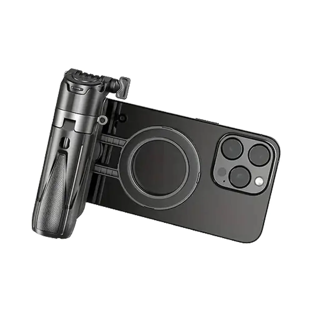 Trépied pour Smartphone Magnétique Bluetooth 360° Noir — vue 3