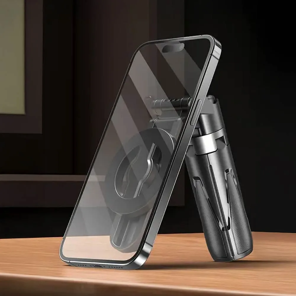 Trépied pour Smartphone Magnétique Bluetooth 360° Noir — vue 4
