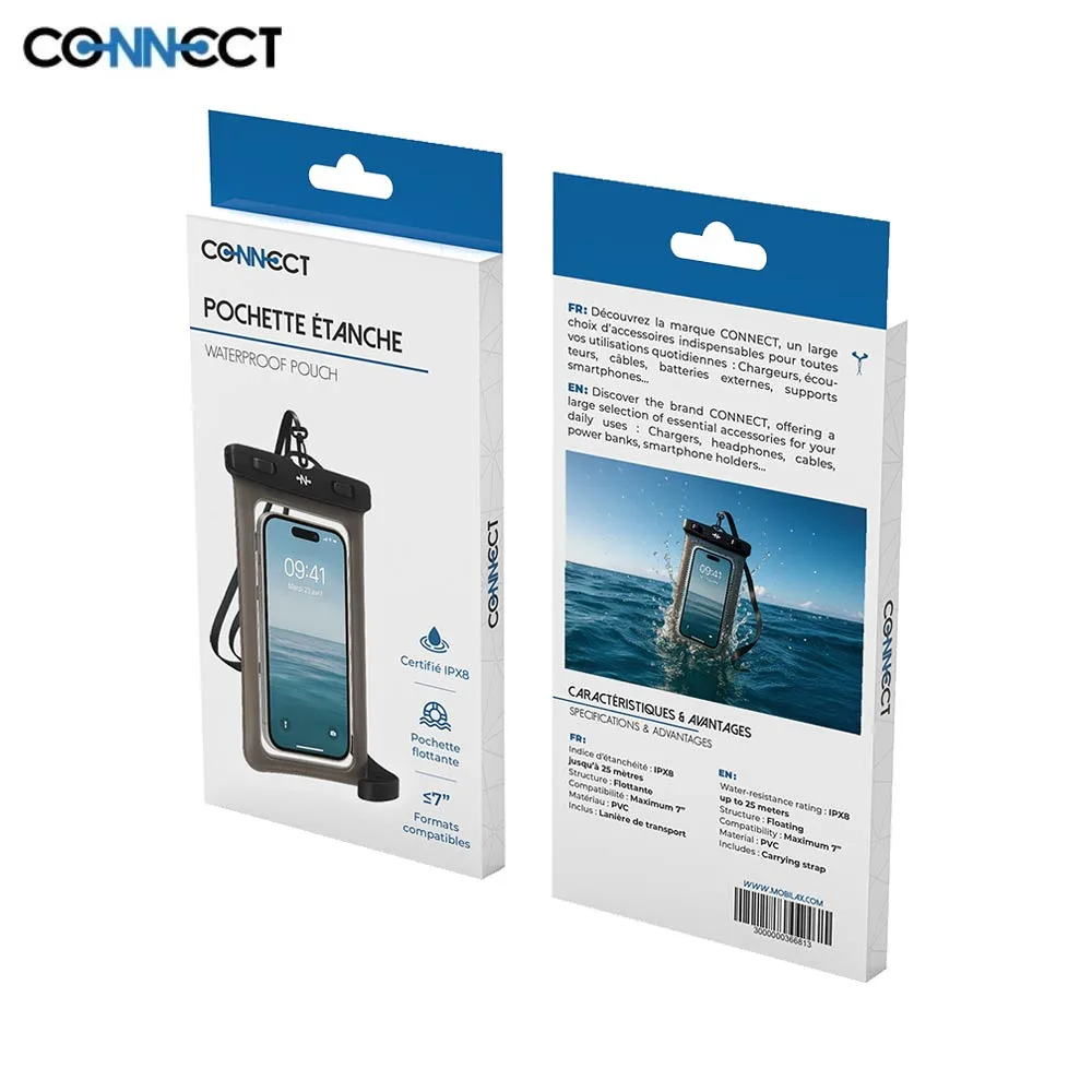 Pochette de Protection Étanche CONNECT Noir — vue 2