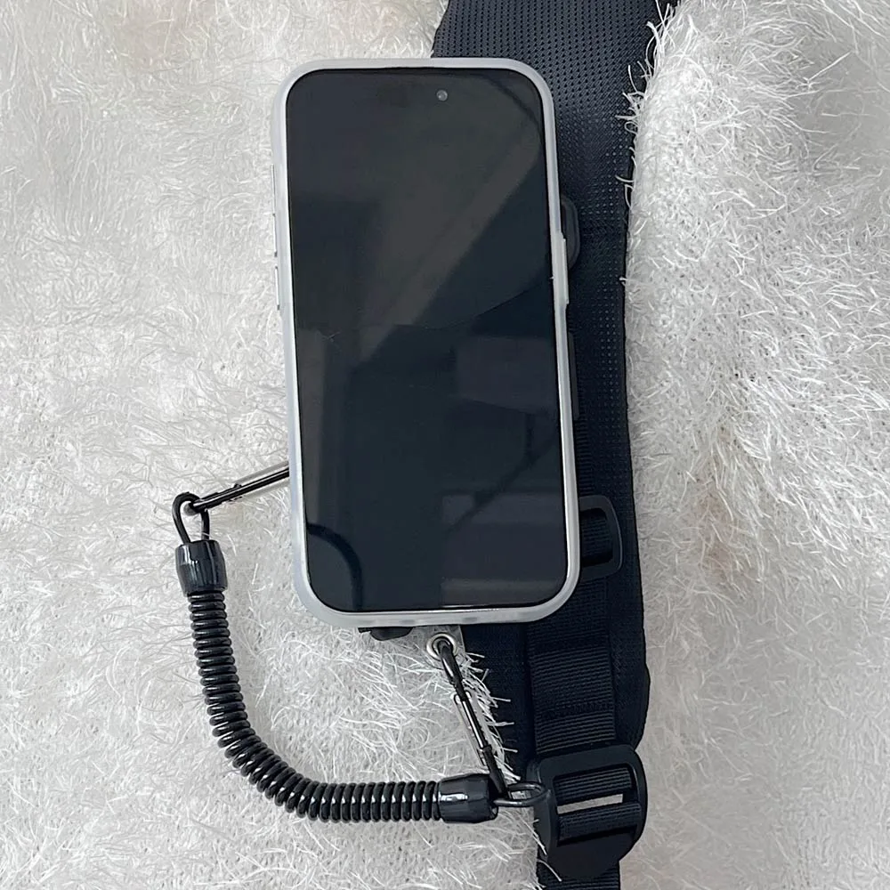 Support pour Smartphone Magnétique avec Attache Ceinture Noir — vue 4