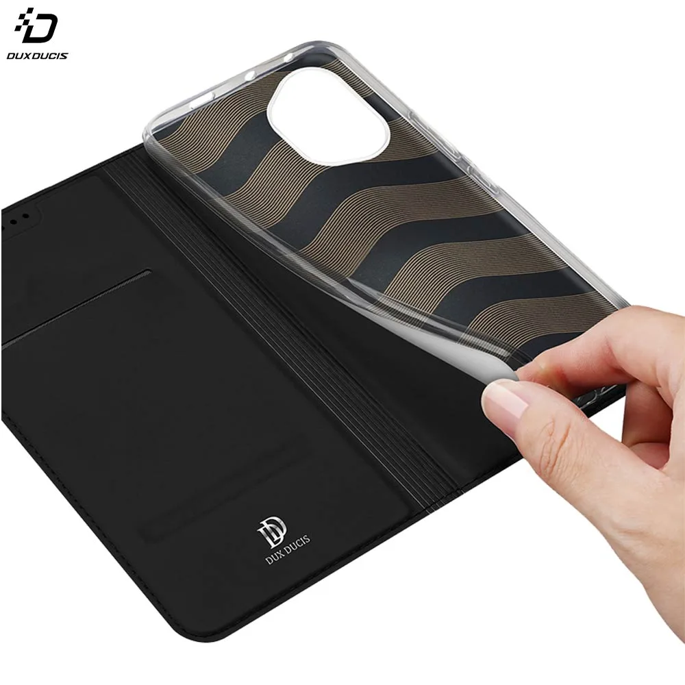 Housse de Protection Skin Pro Dux Ducis pour Honor 400 5G Noir — vue 4