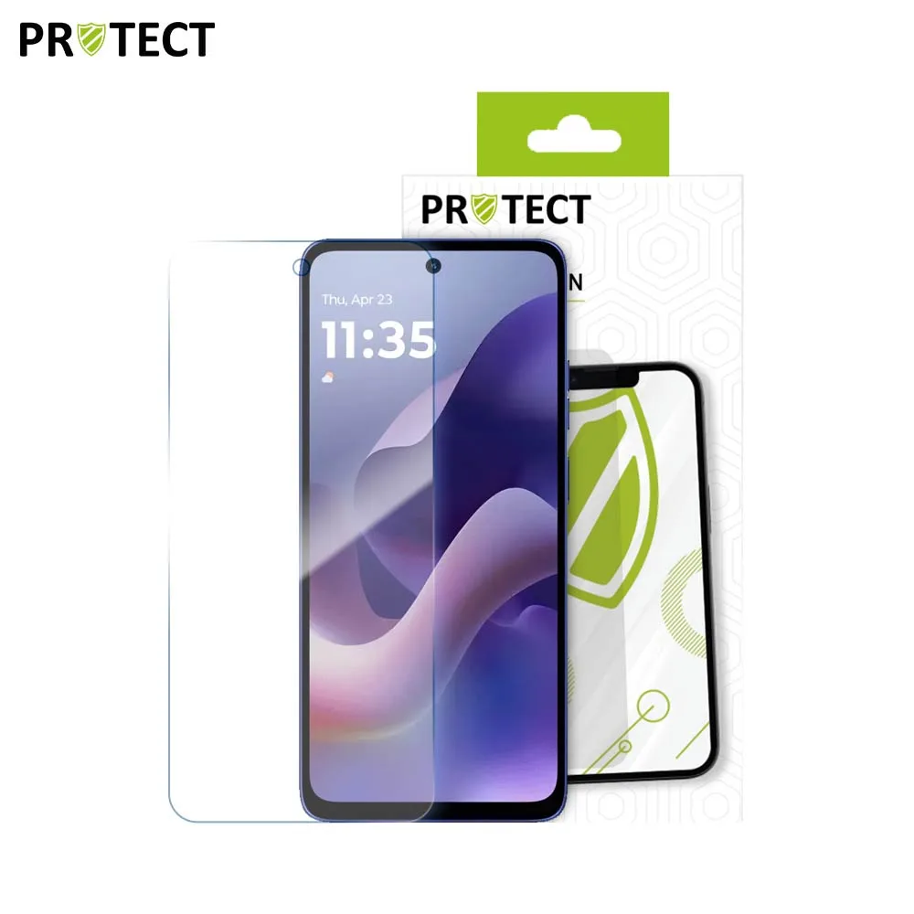 Verre Trempé Classique PROTECT pour Motorola Moto G56 5G Transparent — vue 2