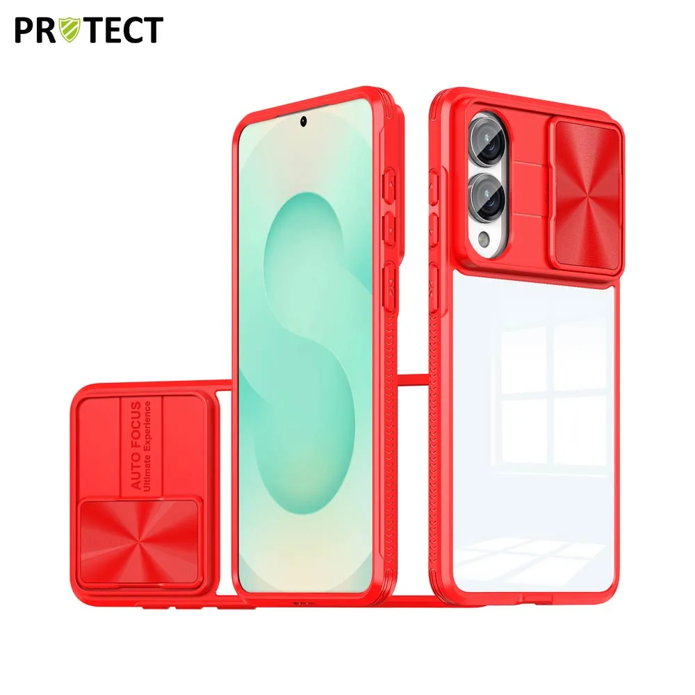Coque de Protection IE027 PROTECT pour Samsung Galaxy S25 Edge S937 Rouge
