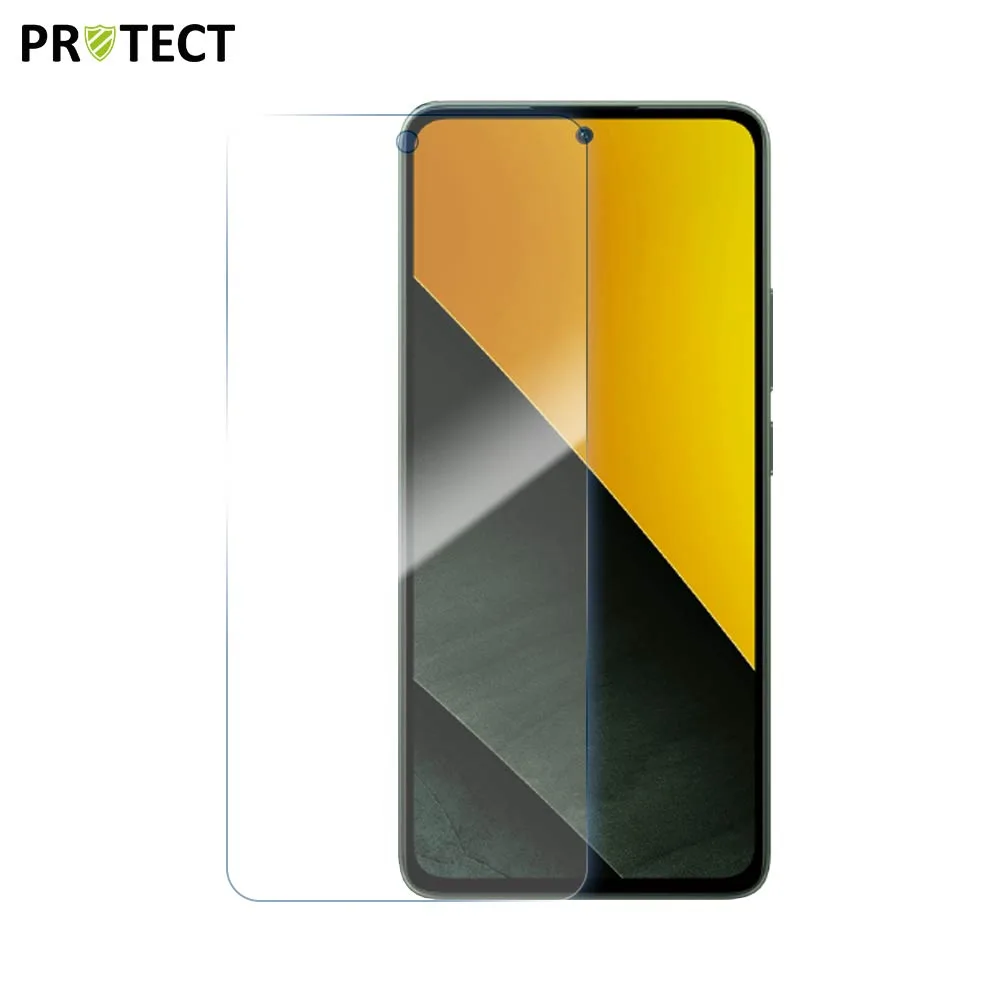 Verre Trempé Classique PROTECT pour Xiaomi Poco M7 Pro 5G Transparent