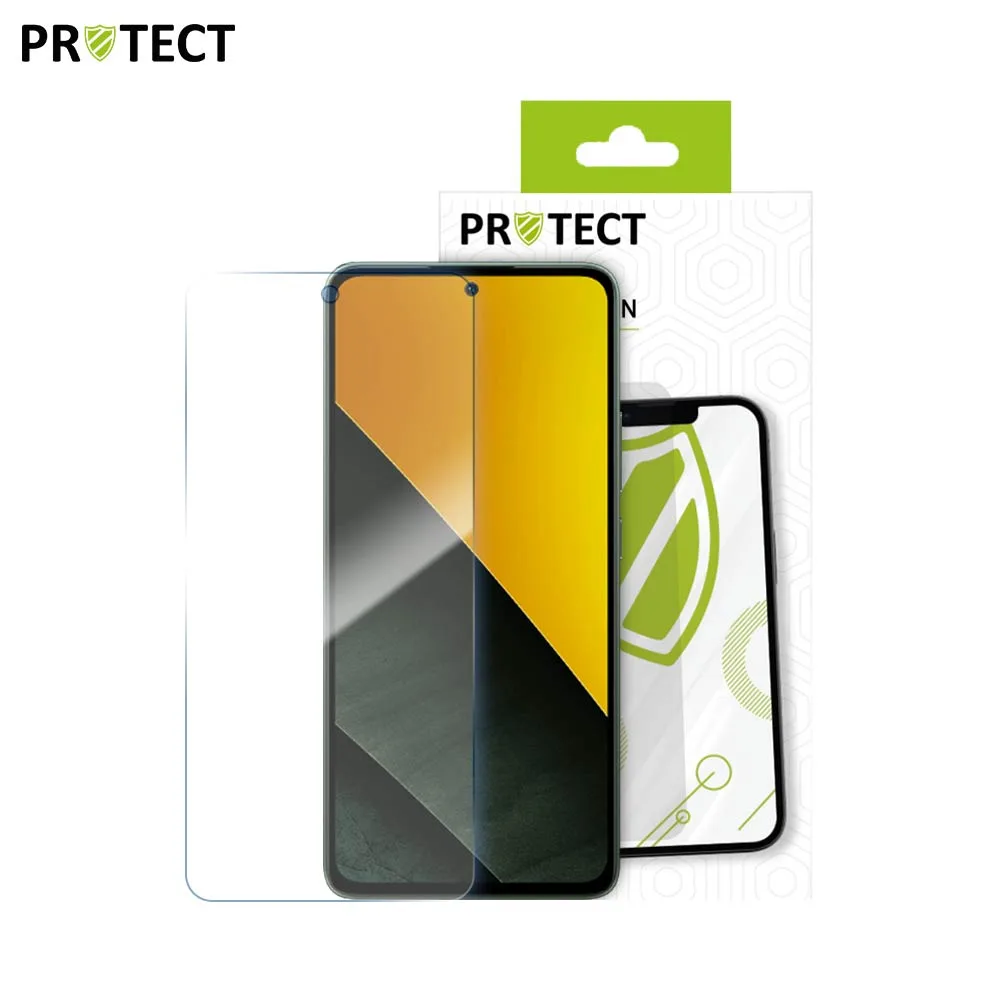 Verre Trempé Classique PROTECT pour Xiaomi Poco M7 Pro 5G Transparent — vue 2