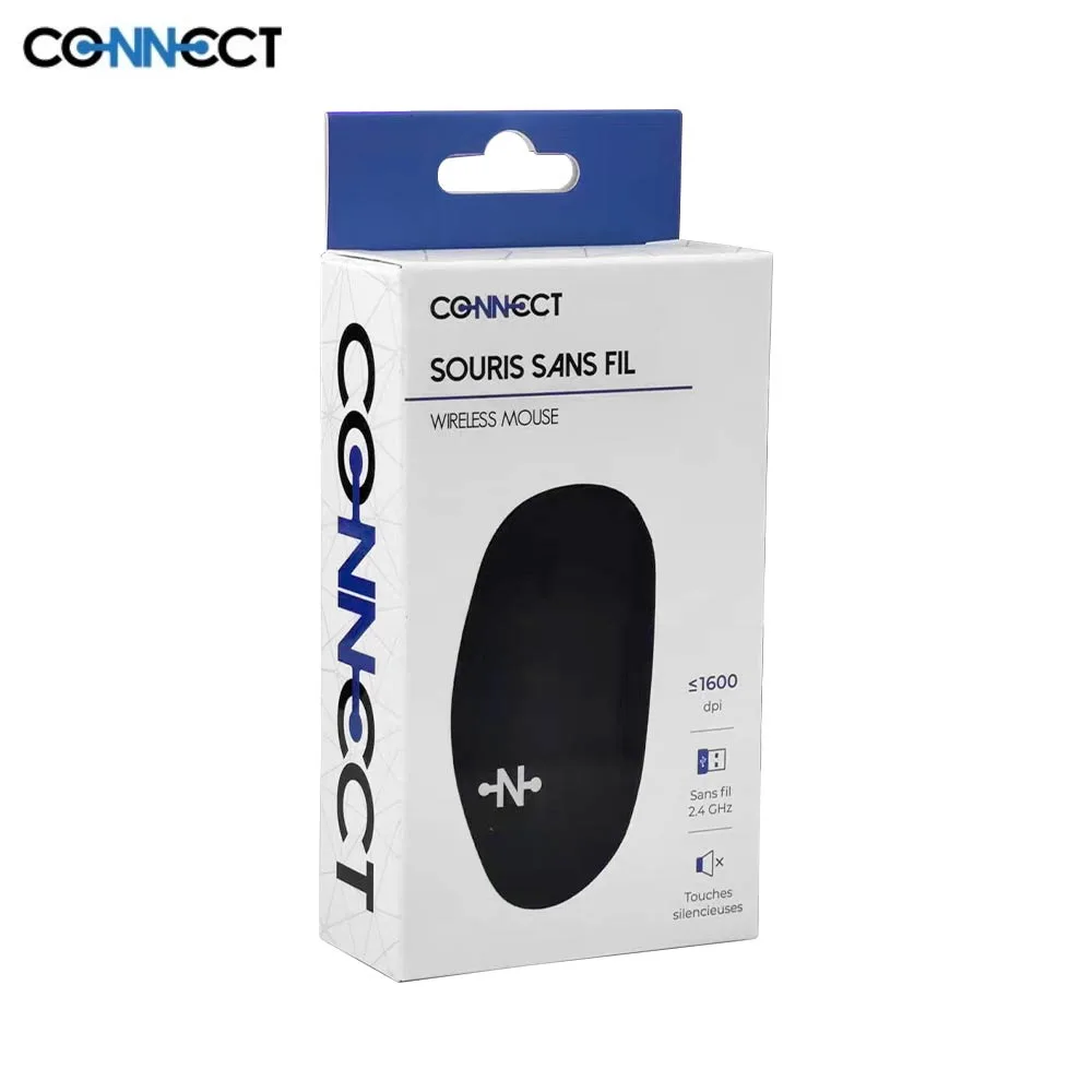 Souris sans Fil CONNECT Noir — vue 3