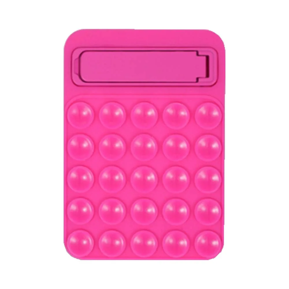 Support Ventouse Silicone avec Support Intégré Rose