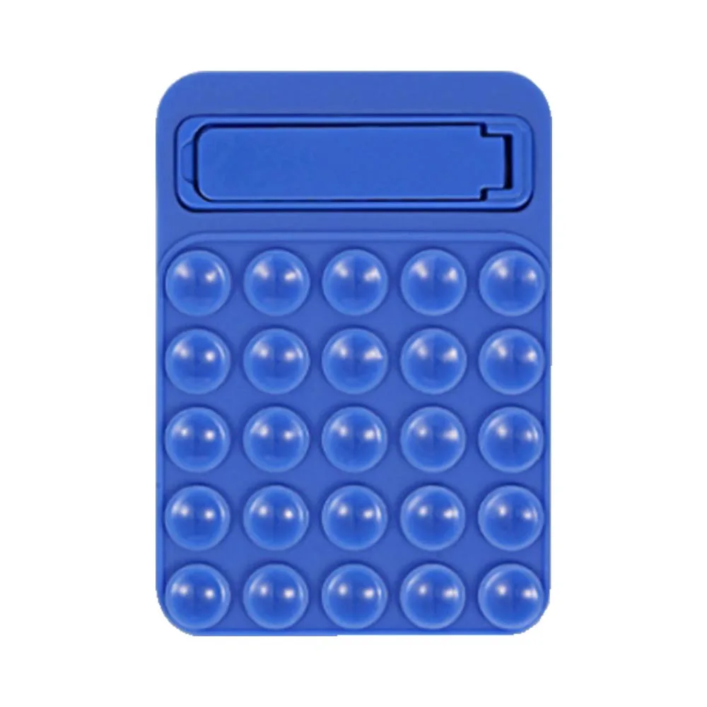 Support Ventouse Silicone avec Support Intégré Bleu