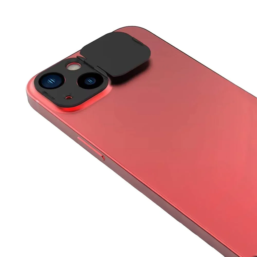 Protection Lentille avec Cache Camera Apple iPhone 13/iPhone 13 Mini Noir — vue 2