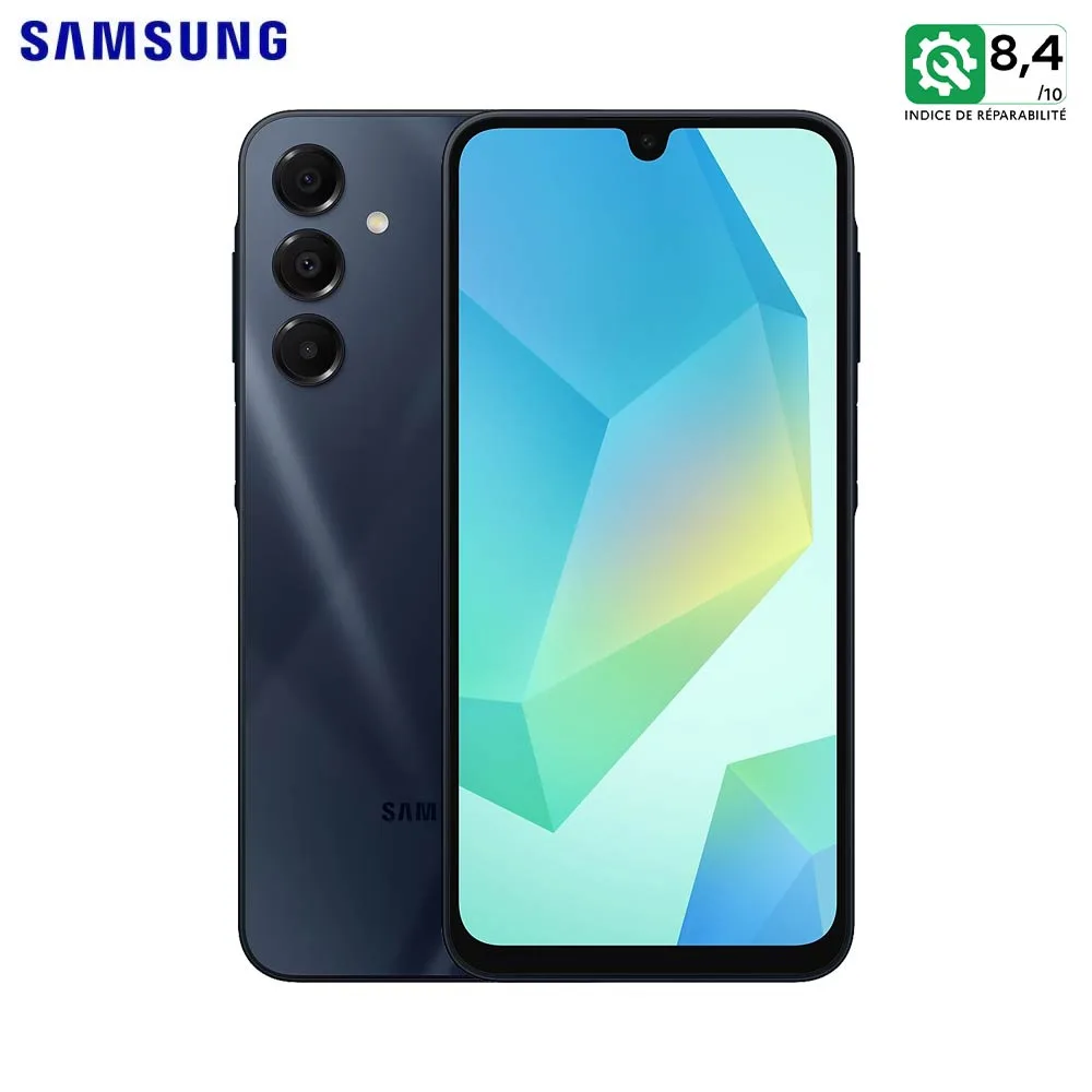 Smartphone Samsung Galaxy A16 5G A166 128GB NEUF Bleu Nuit