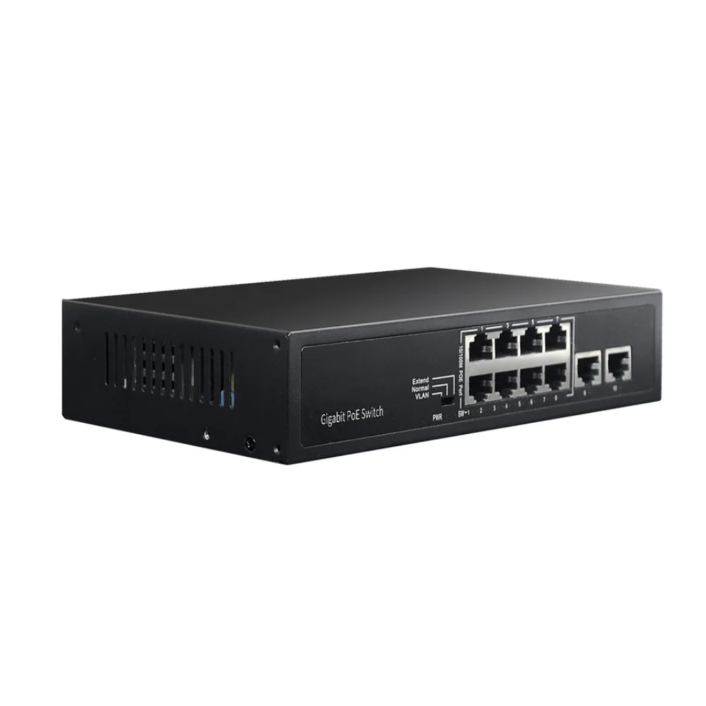 Switch Réseau Comfast 10 Ports PoE (1000 Mbps) — vue 3