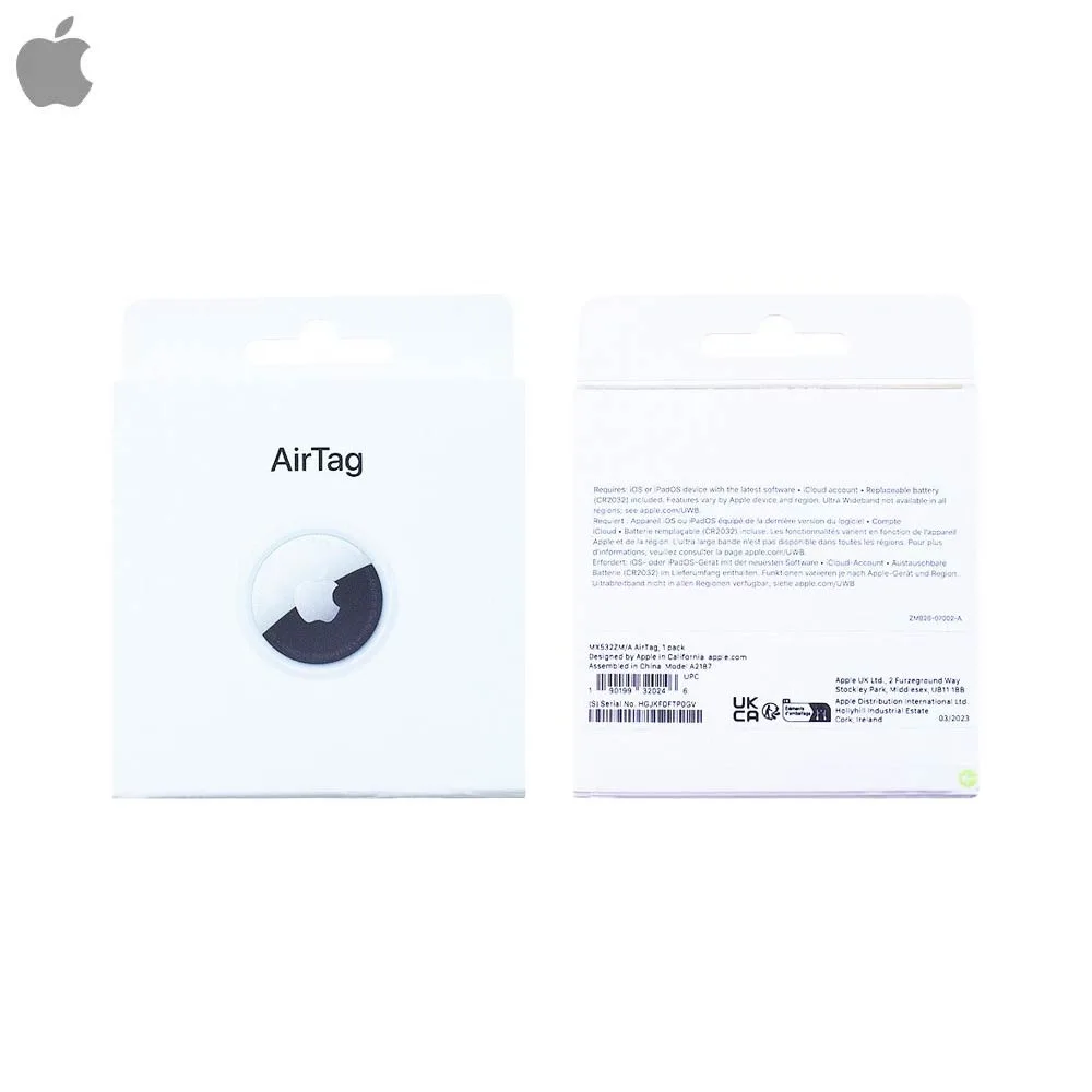 Traceur GPS Apple AirTag MX532ZY/A Blanc — vue 2