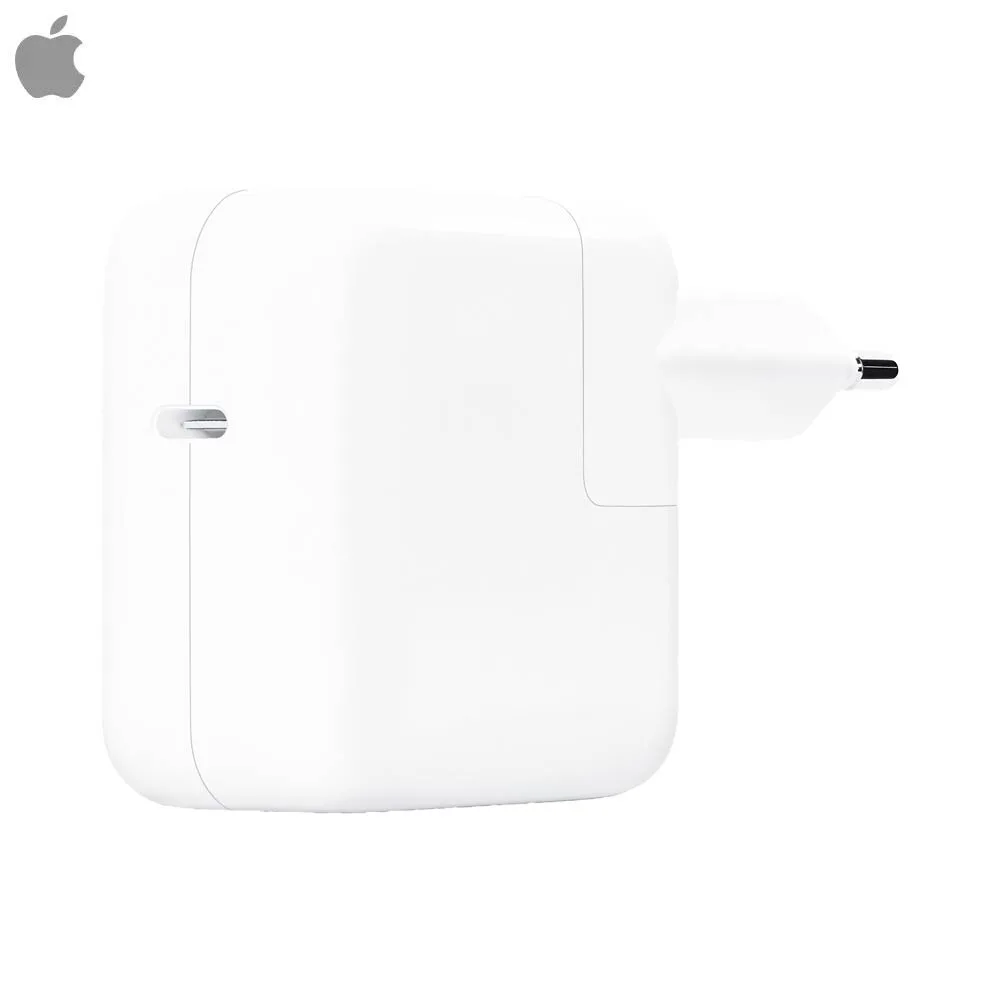 Adaptateur Secteur MacBook Apple MW2G3ZM/A USB-C 30W Blanc