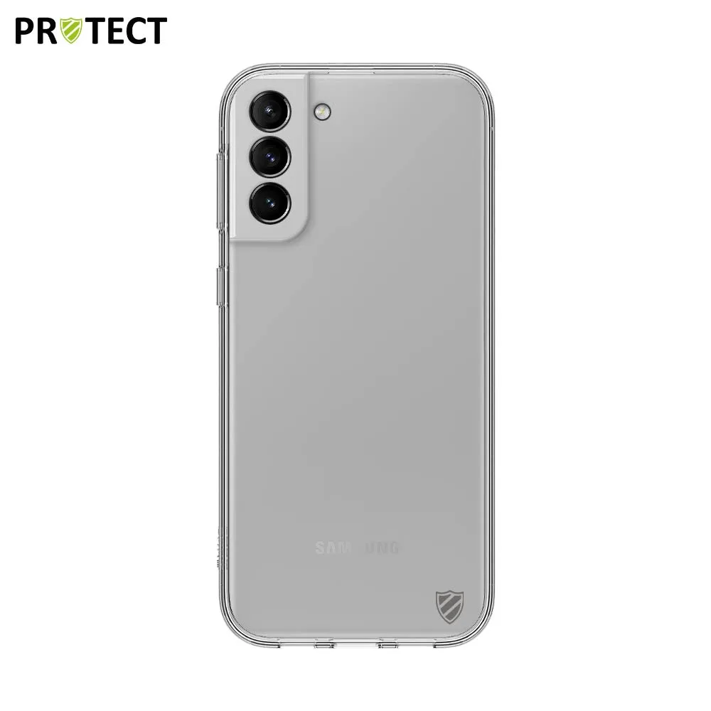 Coque Silicone PROTECT pour Samsung Galaxy S21 Plus 5G G996 Transparent