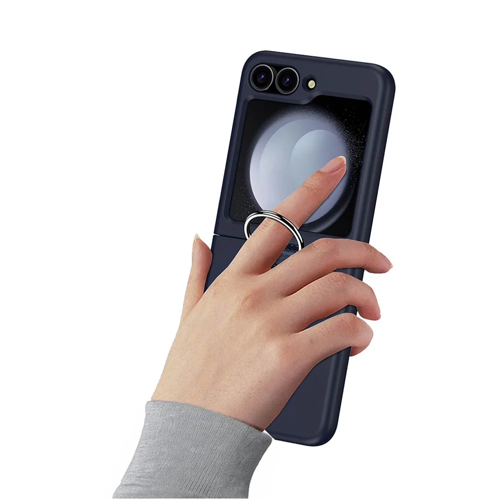 Coque de Protection avec Anneau Z-FL2 Samsung Galaxy Z Flip 6 5G F741 Bleu — vue 6