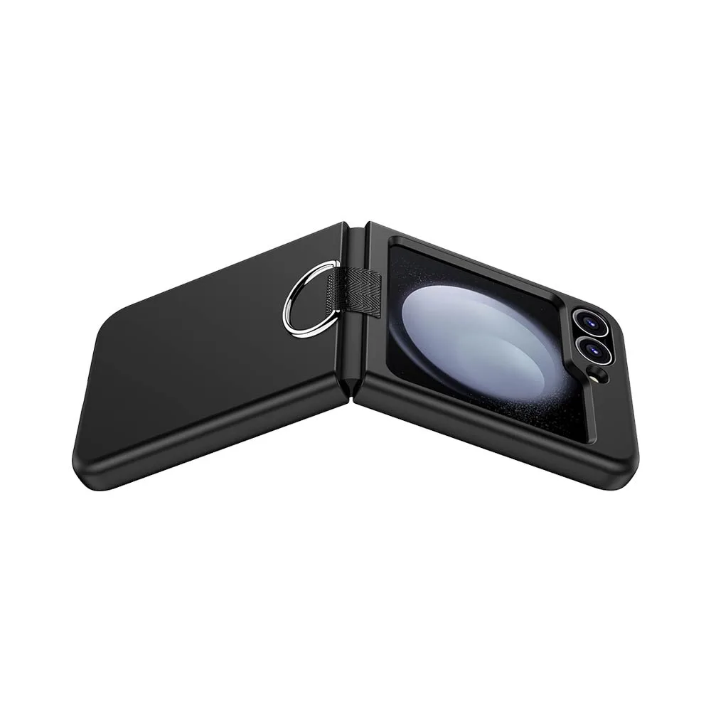 Coque de Protection avec Anneau Z-FL2 Samsung Galaxy Z Flip 6 5G F741 Noir — vue 2
