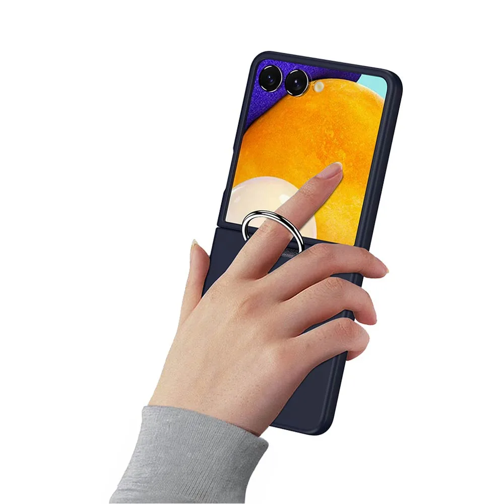 Coque de Protection avec Anneau Z-FL2 Samsung Galaxy Z Flip 7 5G F766 Bleu — vue 3
