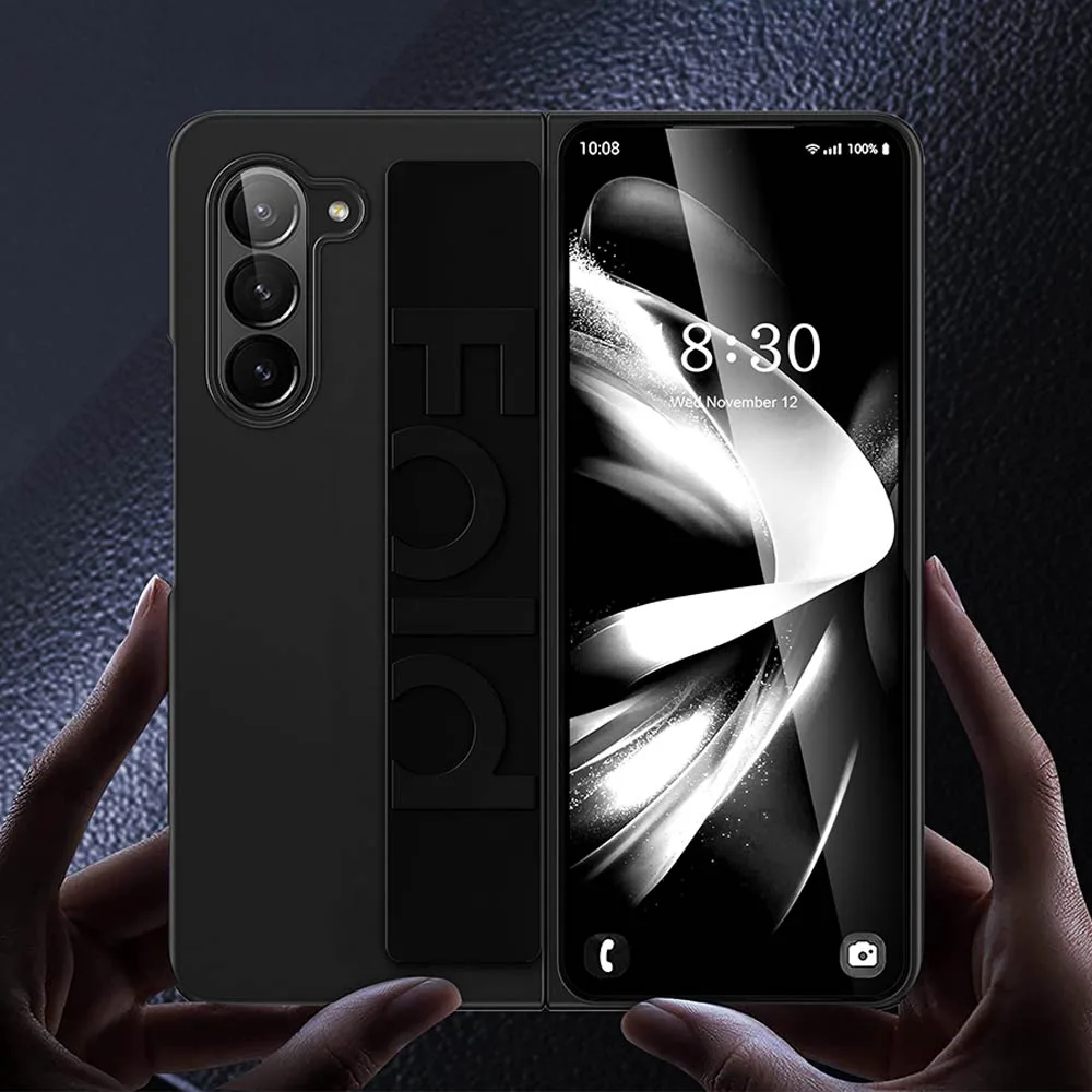Coque de Protection avec Lanière Z-FO2 Samsung Galaxy Z Fold 6 5G F956 Noir — vue 2