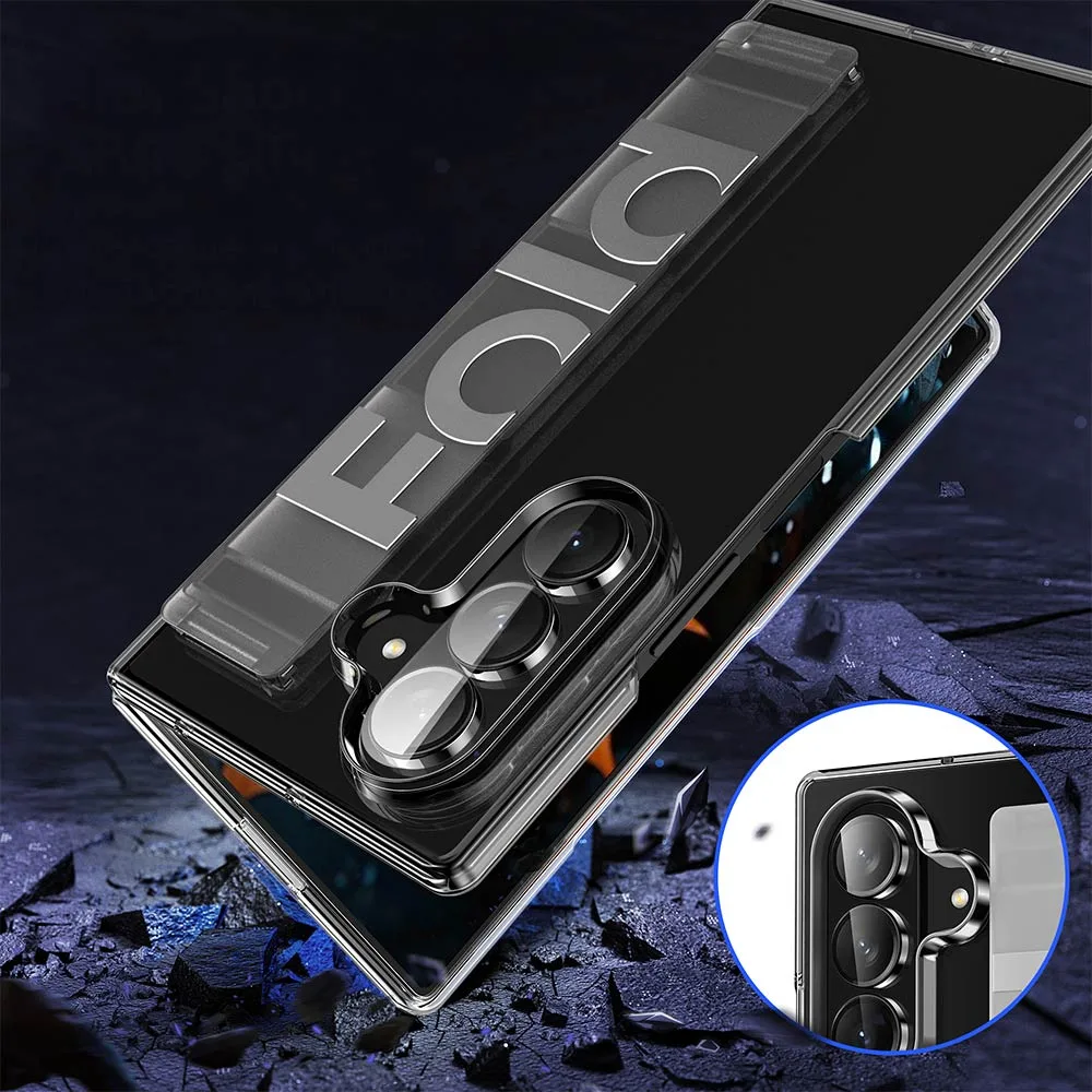 Coque de Protection avec Lanière Z-FO2 Samsung Galaxy Z Fold 7 5G F966 Noir — vue 4