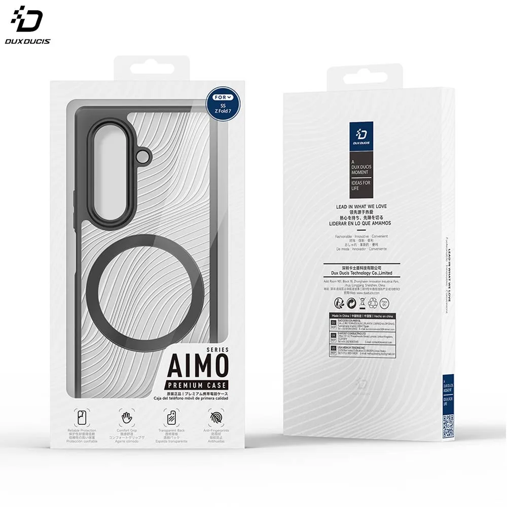 Coque de Protection Aimo Mag Dux Ducis pour Samsung Galaxy Z Fold 7 5G F966 Noir — vue 4