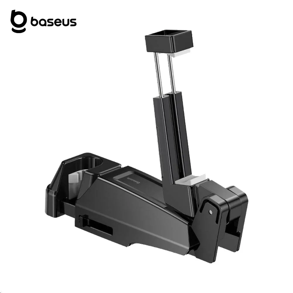 Support Smartphone et Tablette pour Appui-Tête Baseus Noir — vue 2