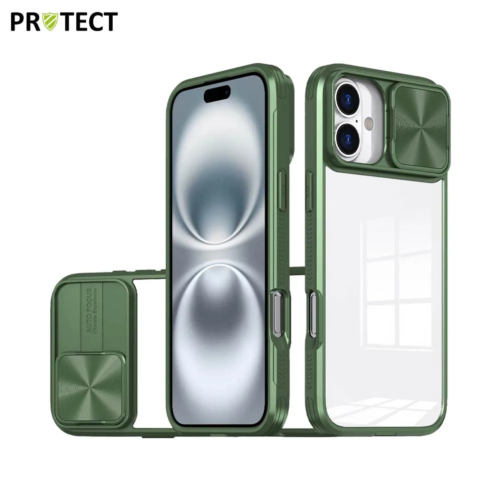 Coque IE027 PROTECT Apple iPhone 16 Plus Vert Foncé