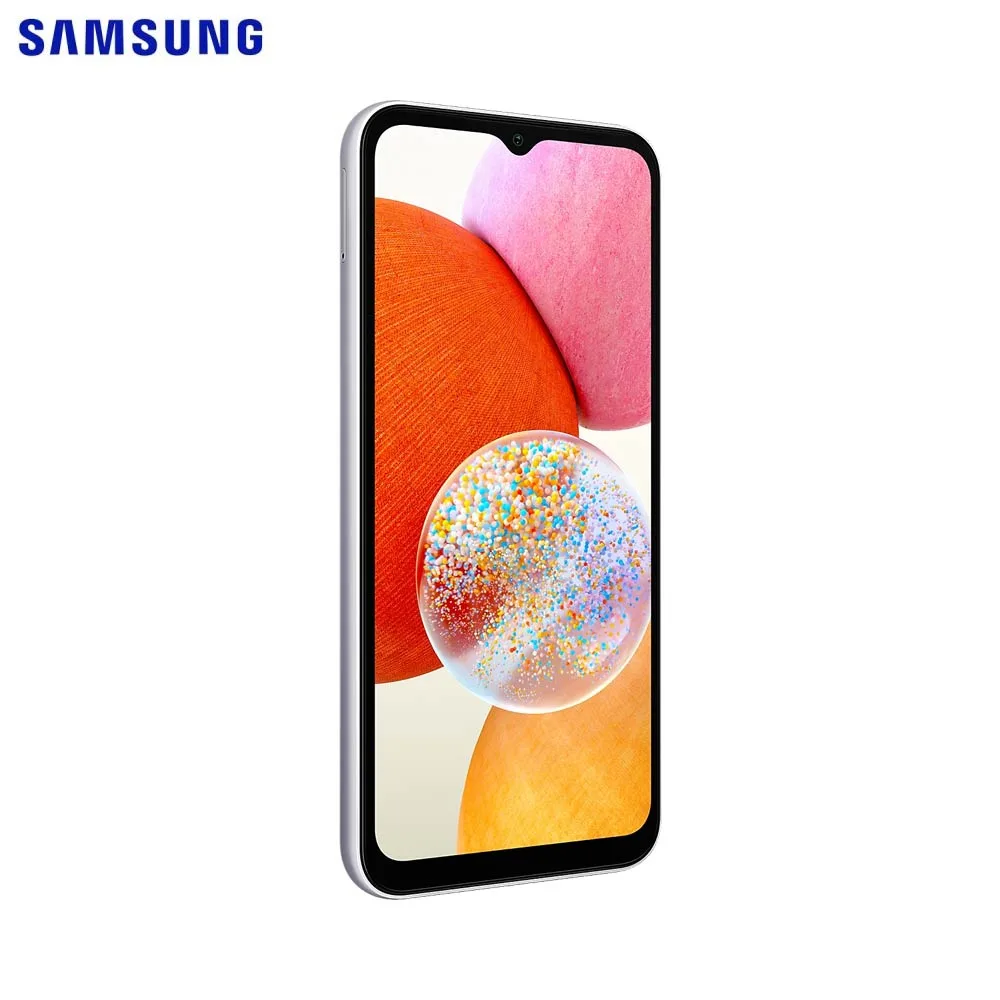 Smartphone Samsung Galaxy A14 5G A146 64GB Reconditionné (Boîte & Câble) Blanc — vue 2