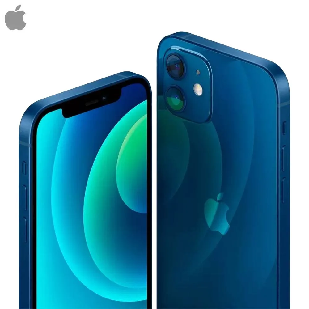 Smartphone Apple iPhone 12 64GB Grade C Bleu — vue 3