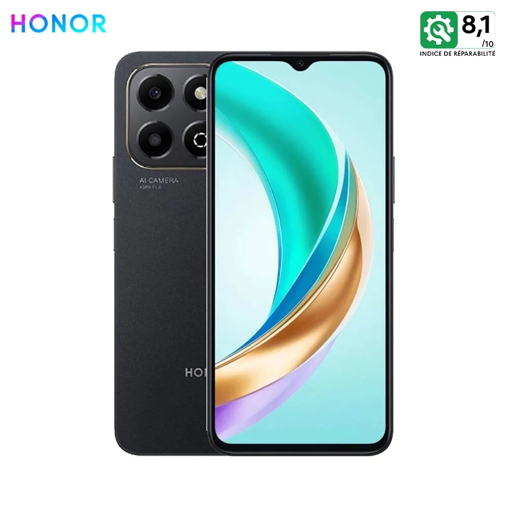 Smartphone Honor X6b 256GB NEUF Noir Minuit