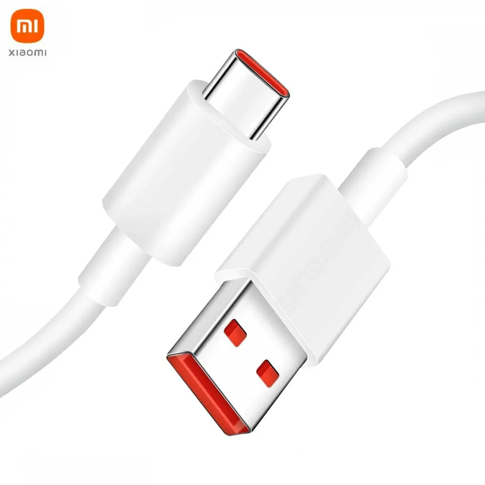 Câble Data USB vers USB-C Xiaomi 450100001S4S 60W 1m Bulk Blanc — vue 2