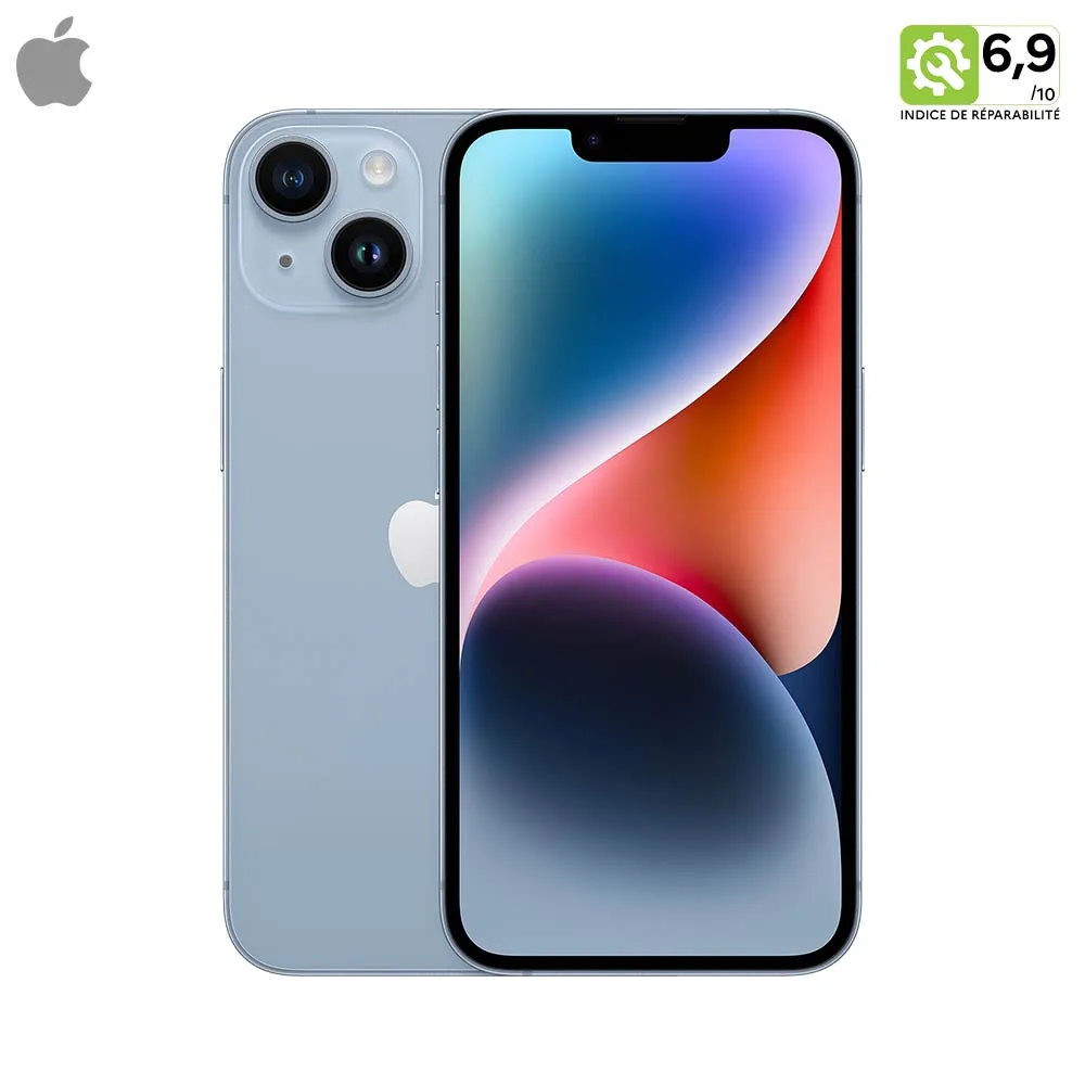 Smartphone Apple iPhone 14 128GB Grade B Bleu