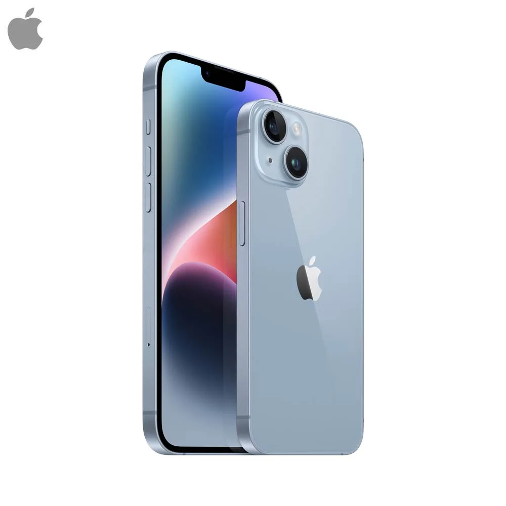 Smartphone Apple iPhone 14 128GB Grade B Bleu — vue 2