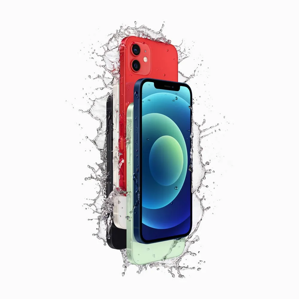 Smartphone Apple iPhone 12 128GB Grade A Rouge — vue 3