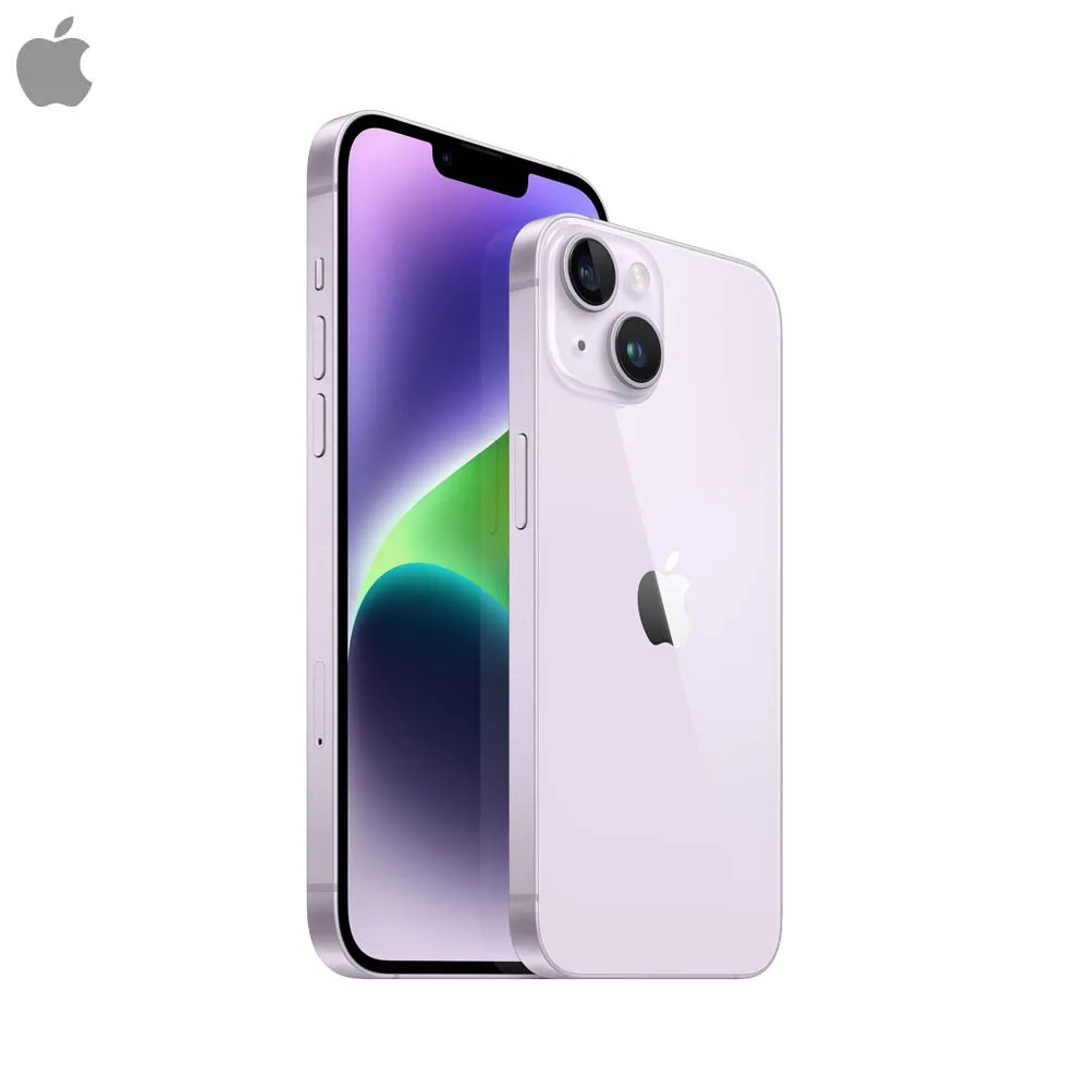 Smartphone Apple iPhone 14 128GB Grade B Mauve — vue 2