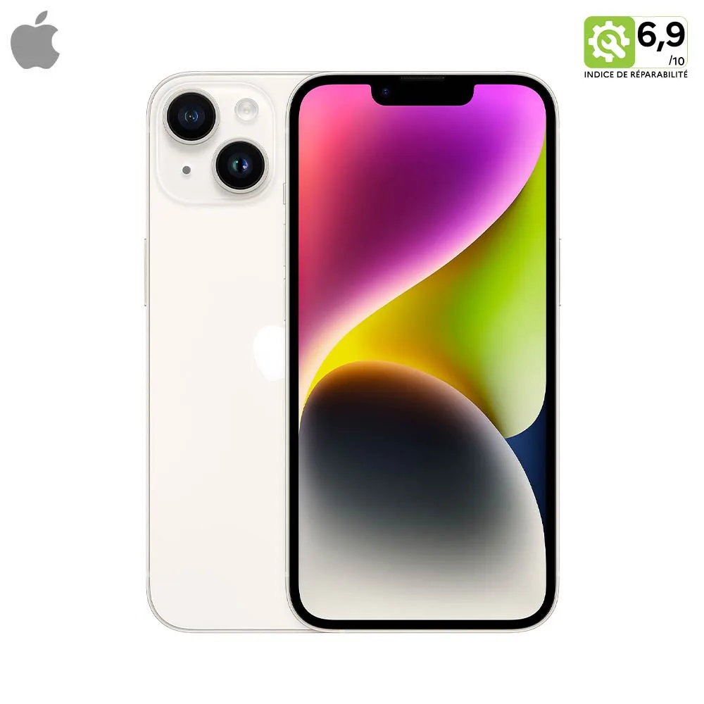 Smartphone Apple iPhone 14 128GB Grade B Blanc