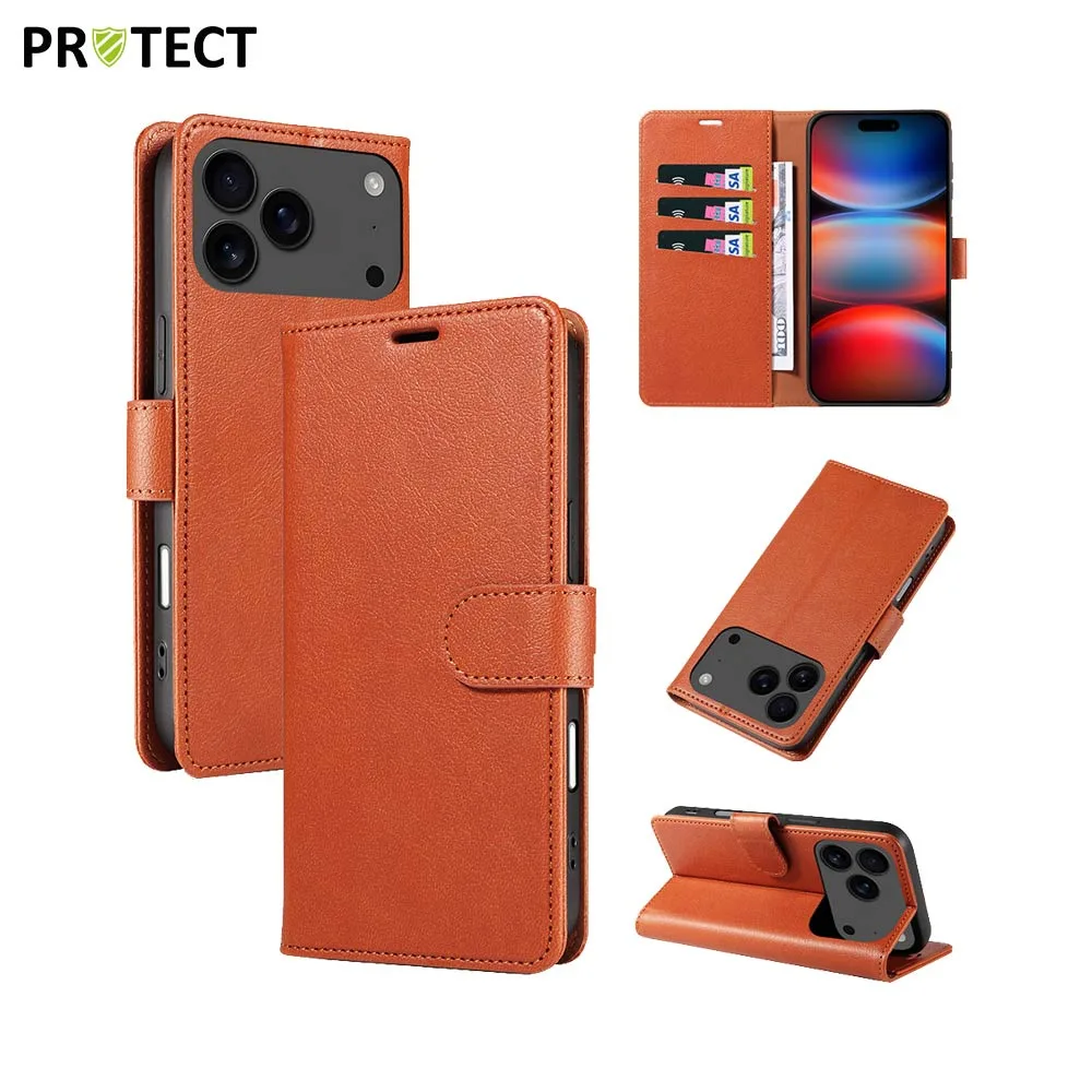 Housse de Protection IP011 PROTECT pour Apple iPhone 17 Pro Marron — vue 3