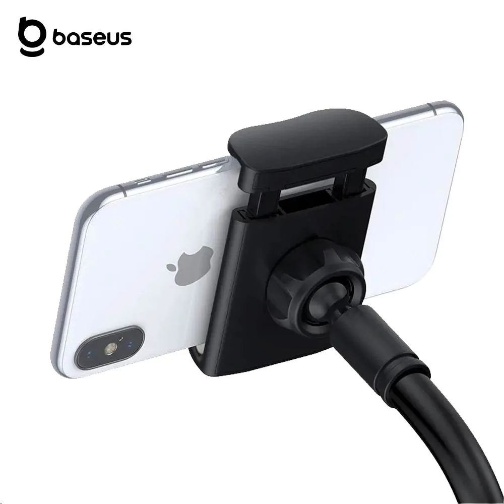 Support pour Smartphone Baseus (Rotatif) Gris — vue 3
