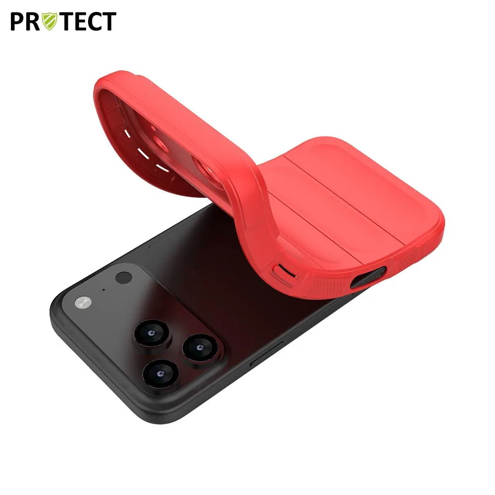 Coque de Protection IX008 PROTECT pour Apple iPhone 17 Pro Max Rouge — vue 3