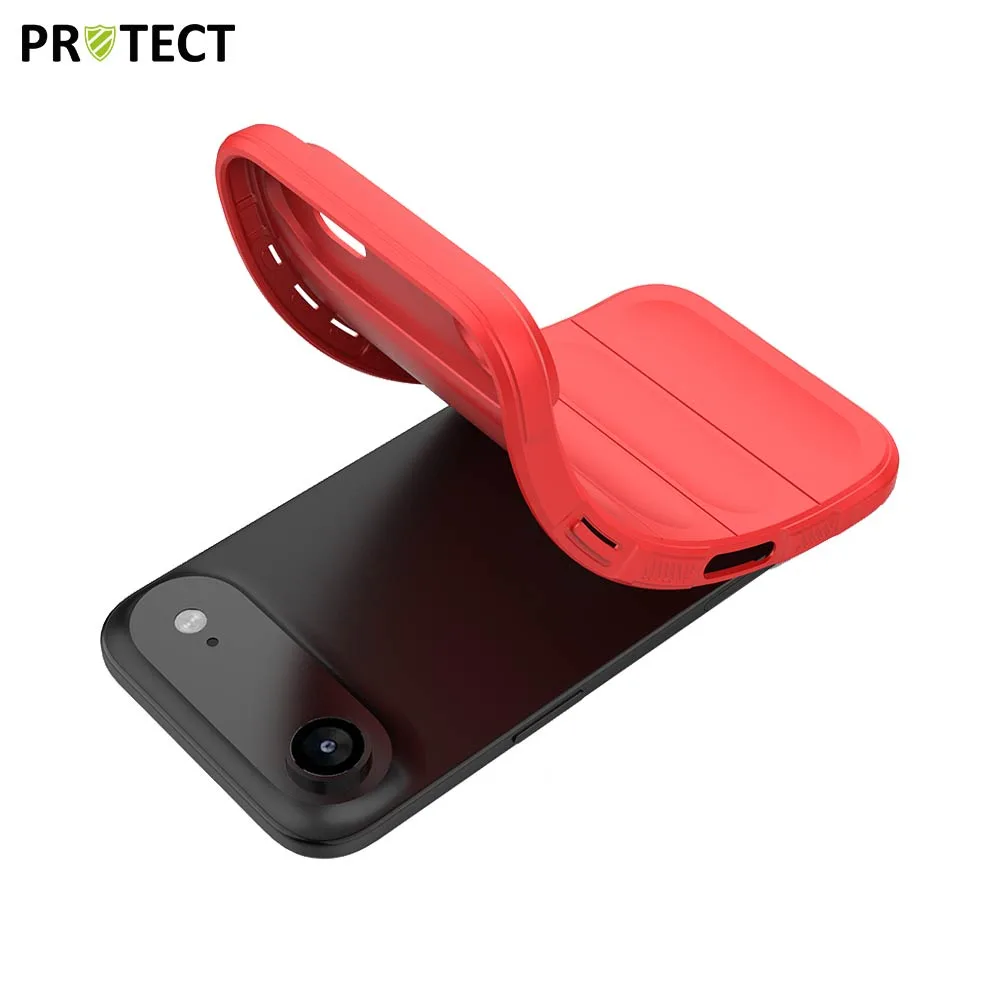 Coque de Protection IX008 PROTECT pour Apple iPhone 17 Air Rouge — vue 3