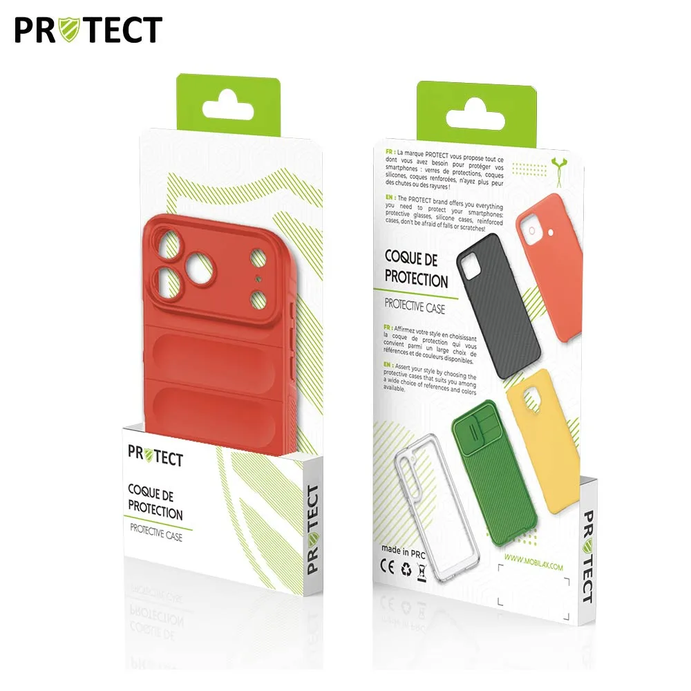 Coque de Protection IX008 PROTECT pour Apple iPhone 17 Pro Max Rouge — vue 4